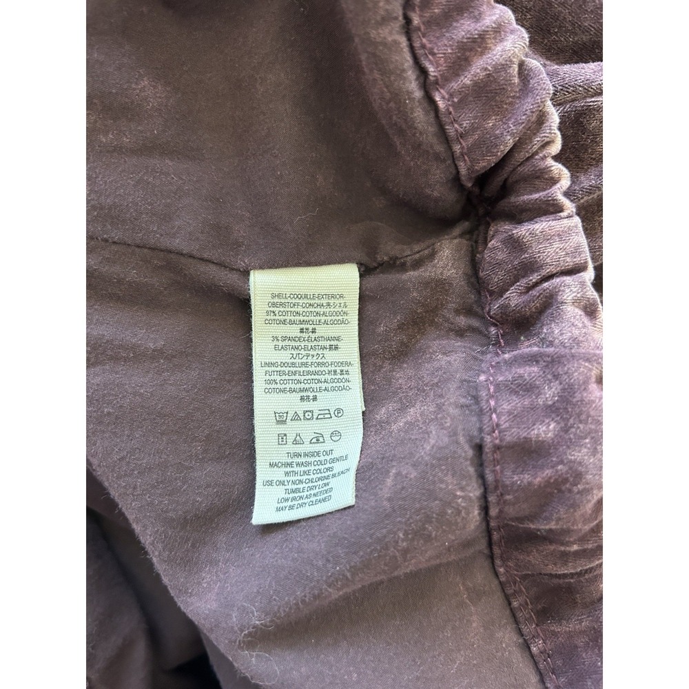 Free People Golden Quills Military Parka Boho Distressed Cargo Utility Jacket S - Picture 12 of 12